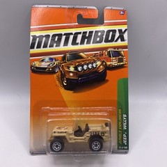 matchbox 1/64 jeep willys 2011 96 of 100 new in package