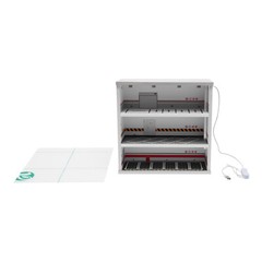 Diecast Model Car Display Case &LED Light For 1:64 3-Layer Model Display Cabinet