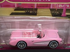 2025 Hot Wheels Premium *Pop Culture* Barbie The Movie 1956 Corvette