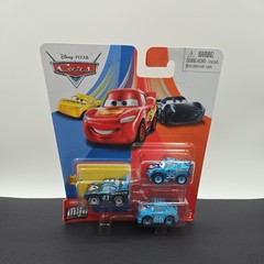 Disney Cars – MINI RACERS 3-PACK (DINOCO DAYDREAM) With KING, McQUEEN & C. HICKS