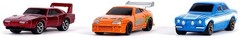 Jada 31124 Nano Hollywood Rides Fast and Furious 3 Piece set Series 2