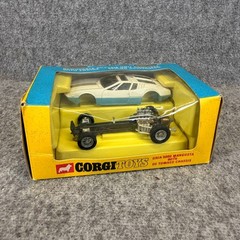 Vintage 1969 Corgi 271 Ghia 5000 Mangusta With De Tomaso Chassis