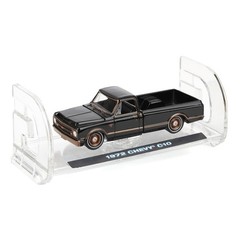 1/64 1972 Chevy C10 Lowrider, Black Bronze, GL Lowriders S7