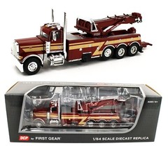 DCP 1:64 *RED & TAN* Peterbilt 389 Day Cab CENTURY 1150 ROTATOR Wrecker *NIB*