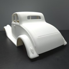 RC Car 1933 Willys Coupe – 1:10 Scale – Model 1/10 Body Shell 3D Printed