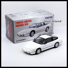 Tomica Limited Vintage NEO LV-N235b Nissan 180SX TYPE-II 91′ 1/64 TOMYTEC S13