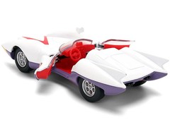 JADA SPEED RACER MACH 5 1/32 DIECAST MODEL CAR WHITE 35882