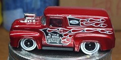 2024:Hot Wheels, 56 Ford F-150, HW Flames 5-pack, HTV47, Loose