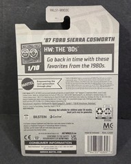 2023 HOT WHEELS KROGER EXCLUSIVE COLOR ‘87 FORD SIERRA COSWORTH