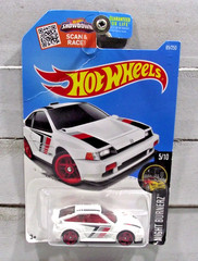 Hot Wheels Night Burnerz White with Red Rally Wheels 1985 Honda CR-X