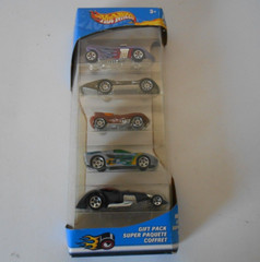 2002 Mattel Hot Wheels Heat Fleet 5 car Gift Pack die cast cars 1:64 scale