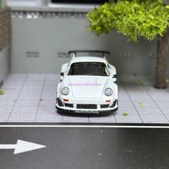 Iconic White 930 RWB Alloy Model – 1:64 Detailed Diecast Metal Replica