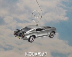 1969 Ford Mustang BOSS 429 1/64 Scale Custom Christmas Ornament Adorno John Wick
