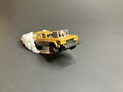 hot wheels cruise bruiser Burnout Wheelie Dynamic Display Statue, No Car