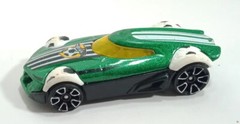 Hot Wheels 2015 MR11 Soccer Car Metalflake Green BDD12 HW City HW Goal Malaysia