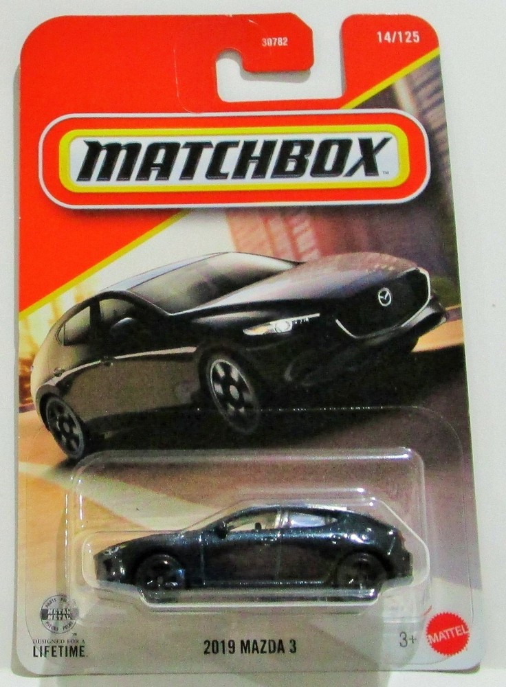 Matchbox 2026 basic series 2019 19 mazda 3 black #14 / 125