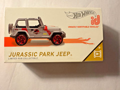 HOT WHEELS ID JURASSIC PARK JEEP