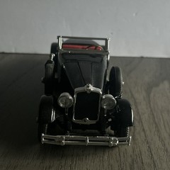 Vintage Stutz Black Hawk Roadster 1927 Danbury Mint Die Cast Model Car 1:24 Read