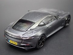 2018-2024 ASTON MARTIN DBS 007 NO TIME TO DIE GRAY 1/64 SCALE DIECAST MODEL CAR