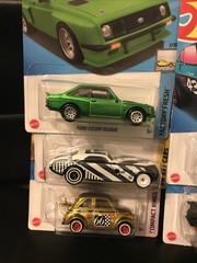 Hot Wheels STH Lot 5 Super Treasure Hunt Ford, Hi Roller,fiat,Volvo, Jeep