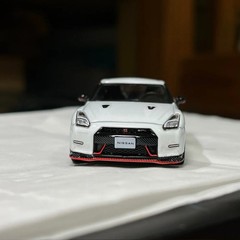 GreenLight GT Show 1/64 2014 Nissan GT-R NISMO White Sealed JDM Model Car New