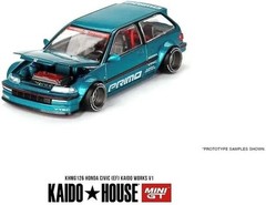 Kaido House x Mini GT Honda Civic EF Kaido Works V1 1:64 KHMG126