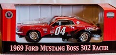 Rare NEW Collectible Lennox 1969 die cast Ford Mustang Boss 302 Racer