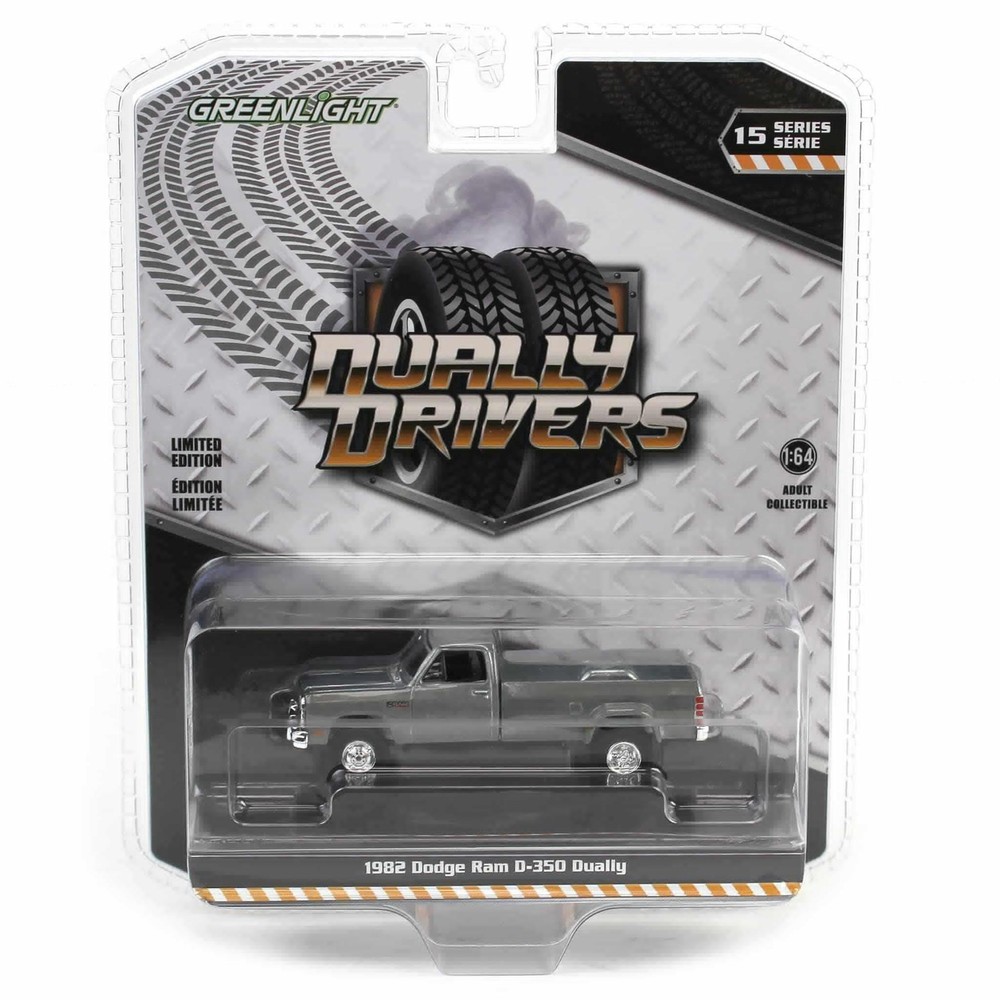 RAW CHASE UNIT 1/64 1982 Dodge Ram D350 Dually Drivers 15 46150-B