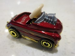 2026 Hot Wheels Pedal Driver Burgundy Red HW Rod Squad 1:64 DIECAST Toy Race Car