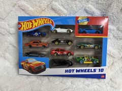 Toy Cars & Trucks 10-Pack, Set of 10 1:64 Scale Vehicles, Includes Race Cars, Se