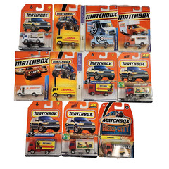 Matchbox Delivery Trucks DHL City Action Jet Cargo MBX Metal Diecast Lot