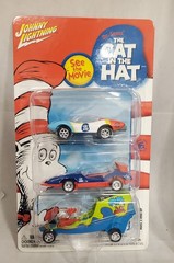 2003 JOHNNY LIGHTNING JL Cat In The Hat 3 Car Set NMIP W/AVON SHIPPER BOX VTG RA