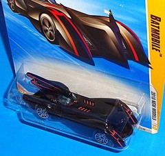 Hot Wheels 2010 New Models Series #42 Batmobile Black w/ 10SPs