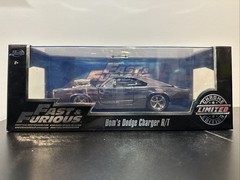 NEW JADA CHROME LIMITED EDITION FAST & FURIOUS DOM’S 70 DODGE CHARGER 1:24 SCALE