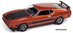 Auto World Vintage Muscle series 1973 Ford Mustang Mach 1 in Medium Copper Poly