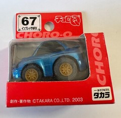 Choro Q SALE TAKARA STD-67 SUBARU IMPREZA WRX Metallic Blue STANDARD No.67 NIB