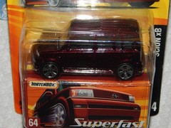 Matchbox SCION xB Superfast Limited Edition ~ Dark Red ~ 2005 ~ NEW