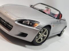 AUTOart 1/18 HONDA S2000 LH DRIVE SILVER RARE AMERICAN VERSION MINT AP1