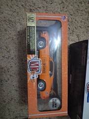 M2 Machines 1970 Ford Mustang Boss 429 Orange 1/24 Diecast AUTOLITE NIB VHTF!