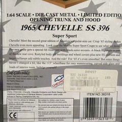 🌟1965 Chevy Chevelle SS 396🌟🇺🇸American Muscle💪🏼1/64 Diecast Vintage