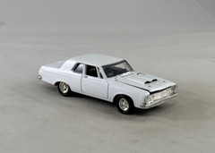 Hot Wheels 1963 Plymouth 426 Max Wedge 1999 Reggies Cars White RRs