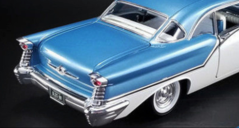 OLDS Oldsmobile Toronado 1Built Model Promo Classic Car Race Carousel BLU 442 12