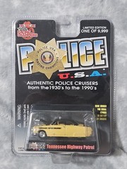 Vtg Racing Champions 1999 Police USA Tennessee Highway Patrol 1/64 Diecast New