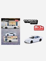 VERTEX Toyota Soarer JZZ30 White Tarmac Works Mijo Exclusive Global 64 1:64