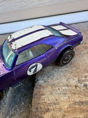 Hot Wheels Redline Heavy Chevy Spectraflame Purple White Interior Near Mint