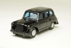 Vintage Rare 1980s Austin FX4 LONDON TAXI CAB Diecast Black TC32655 Hackney 3”