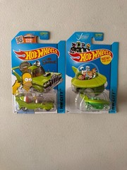Hot Wheels HW City The Homer – The Jetsons Capsule Car Lot of 2 BF6