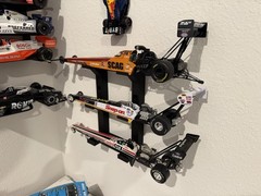 3 Tier Top Fuel 1:24 Diecast Display Wall Mount Stand NHRA Dragster (STAND ONLY)