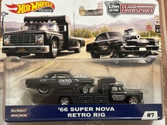 Hot Wheels Car Culture Team Transport ’66 Super Nova Retro Rig #7