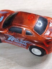 Racing Power Racing Car Untested Battery / Pull Back China Clear Red In Color